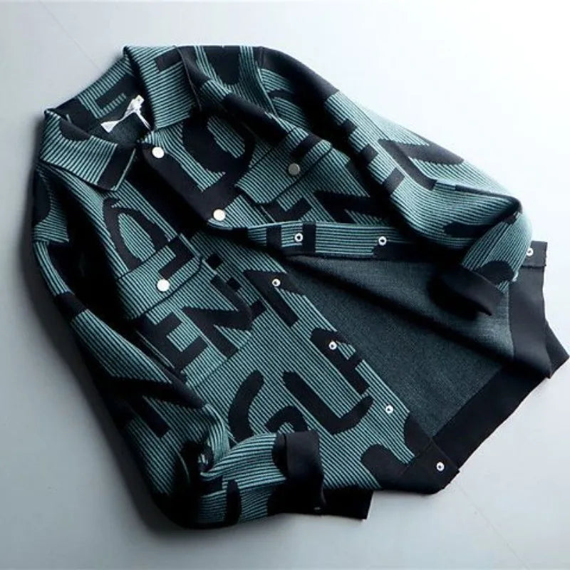 Azure Royale Knitted Jacket